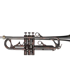 Phaeton PHT-2060 Custom Series B-Trompete in Antik-Schwarz-Kupfer-Finish